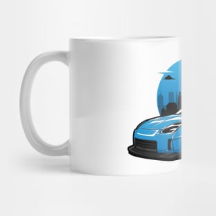 Blue 350Z Fairlady Z widebody JDM Mug